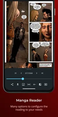 Comic Book Reader android App screenshot 0