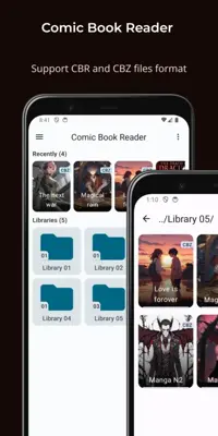Comic Book Reader android App screenshot 4